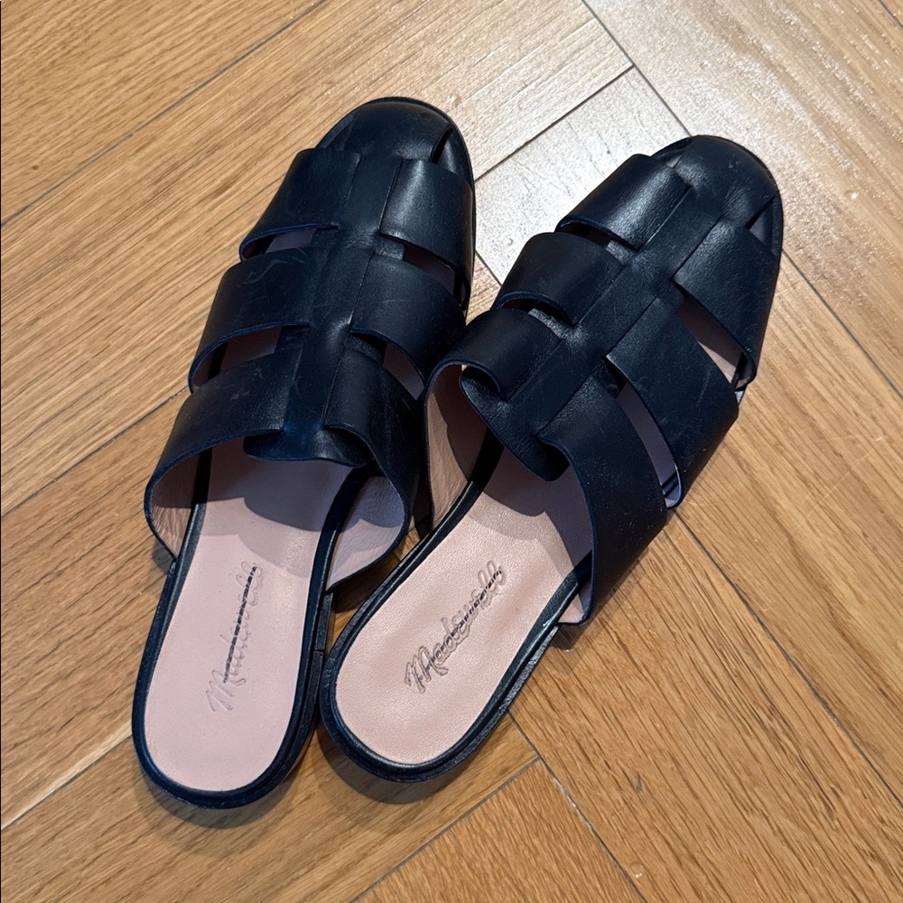 Madewell Black Woven Flats